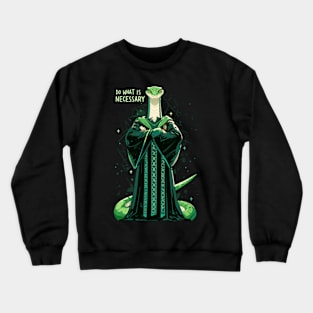 Do What Is Necessary - Mystical Serpent - Fantasy Crewneck Sweatshirt